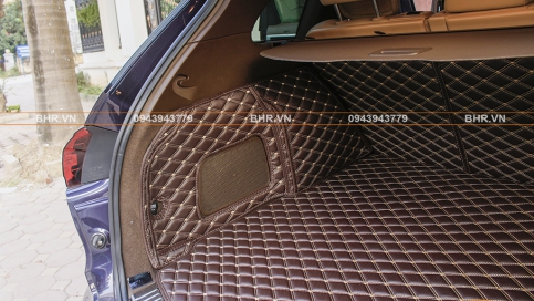 Thảm lót cốp ô tô Porsche Cayenne giá tại xưởng, rẻ nhất Hà Nội, TPHCM